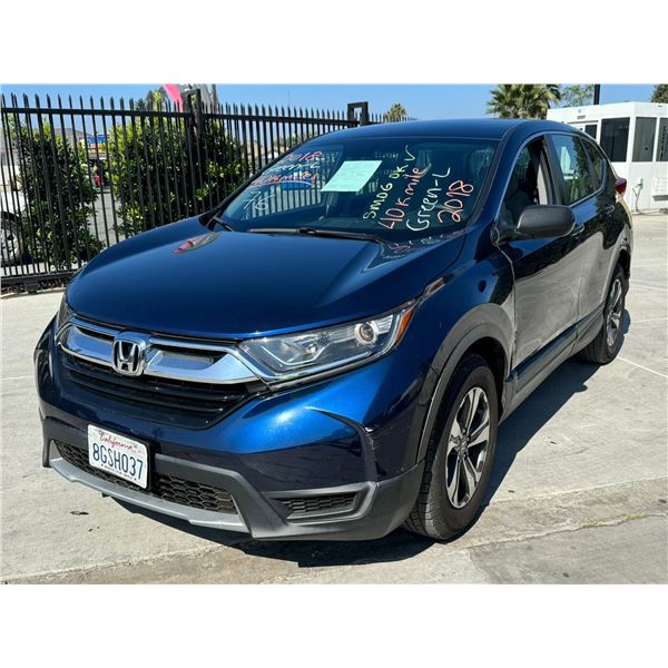 HOND CR-V 2018 T- SMOG 2 DAYS