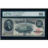Image 1 : 1917 $2 Legal Tender Note PMG 66EPQ