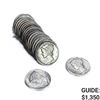 Image 1 : 1939-1945 Mercury Silver Dime Roll (10 Coins)  UNC