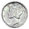 Image 3 : 1939-1945 Mercury Silver Dime Roll (10 Coins)  UNC