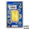 .3215oz AGW Gold Switzerland Bar