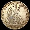 Image 1 : 1853 Arrows and Rays Seated Liberty Half Dollar LIGHTLY CIRCULATED