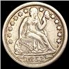 Image 1 : 1853-O Arrows Seated Liberty Dime CLOSELY UNCIRCULATED