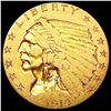 Image 1 : 1914 $2.50 Gold Quarter Eagle CLOSELY UNCIRCULATED