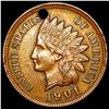 Image 1 : 1901 Indian Cent Love Token HIGH GRADE