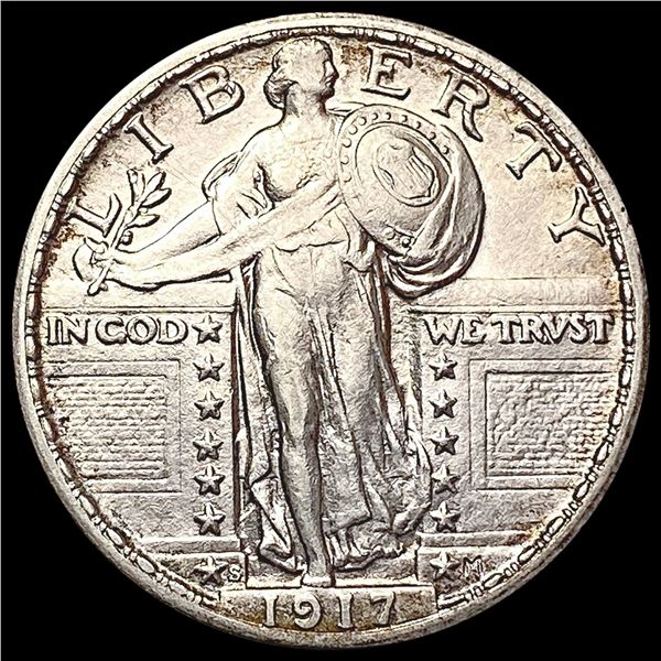 1917-S Standing Liberty Quarter CLOSELY UNCIRCULATED