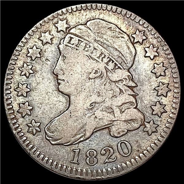 1820 Capped Bust Dime LIGHTLY CIRCULATED
