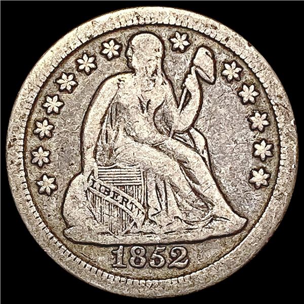 1852-O Seated Liberty Dime LIGHTLY CIRCULATED