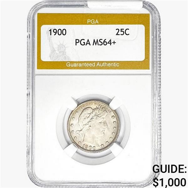 1900 Barber Quarter PGA MS64+