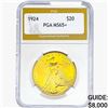 Image 1 : 1924 $20 Gold Double Eagle PGA MS65+