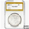 1881-S Morgan Silver Dollar PGA MS67