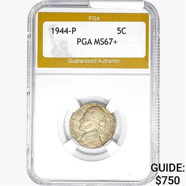 1944-P Jefferson Nickel PGA MS67+