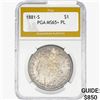 Image 1 : 1811-S Morgan Silver Dollar PGA MS65+ PL