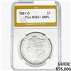 Image 1 : 1881-O Morgan Silver Dollar PGA MS65+ DMPL