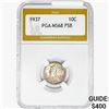 Image 1 : 1937 Mercury Silver Dime PGA MS68 FSB