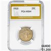 Image 1 : 1920 Standing Liberty Quarter PGA MS64