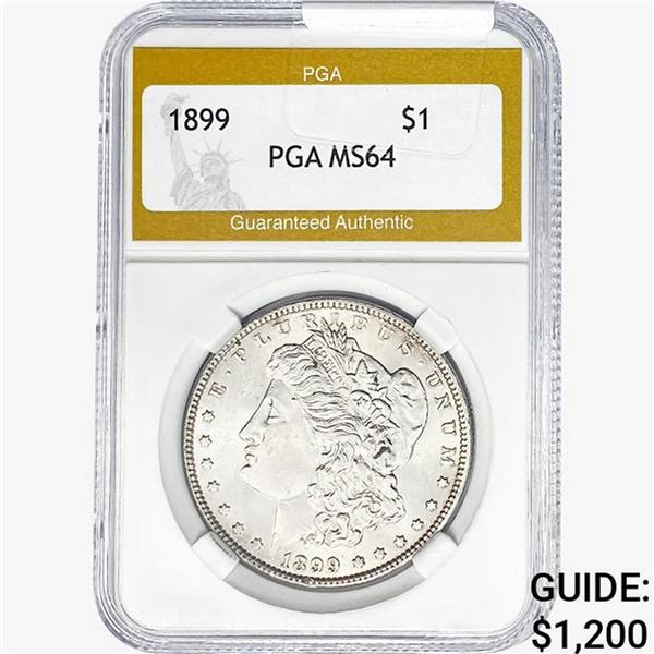 1899 Morgan Silver Dollar PGA MS64