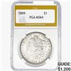 Image 1 : 1899 Morgan Silver Dollar PGA MS64