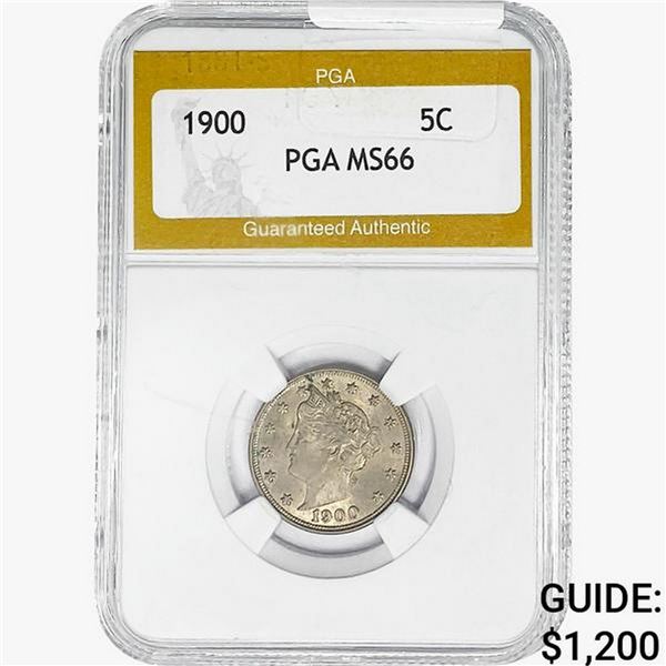 1900 Liberty Victory Nickel PGA MS66