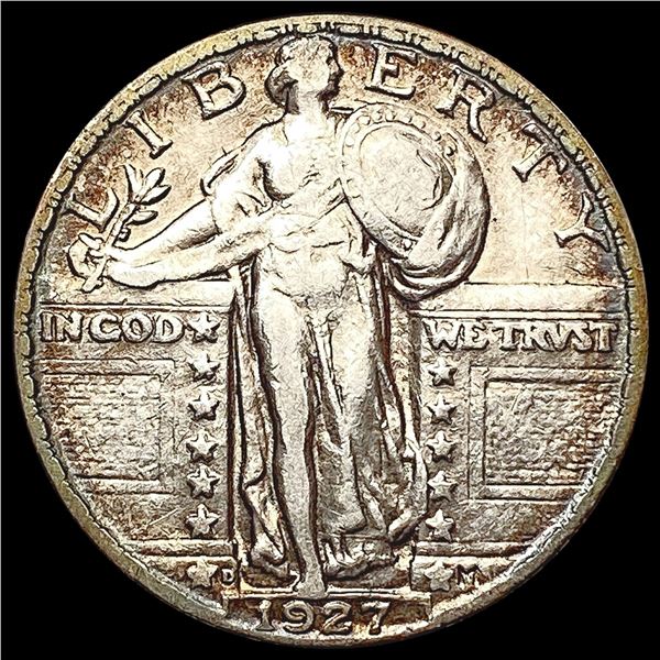 1927-D Standing Liberty Quarter LIGHTLY CIRCULATED