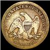 Image 2 : 1854 Arrows Seated Liberty Quarter NEARLY UNCIRCULATED