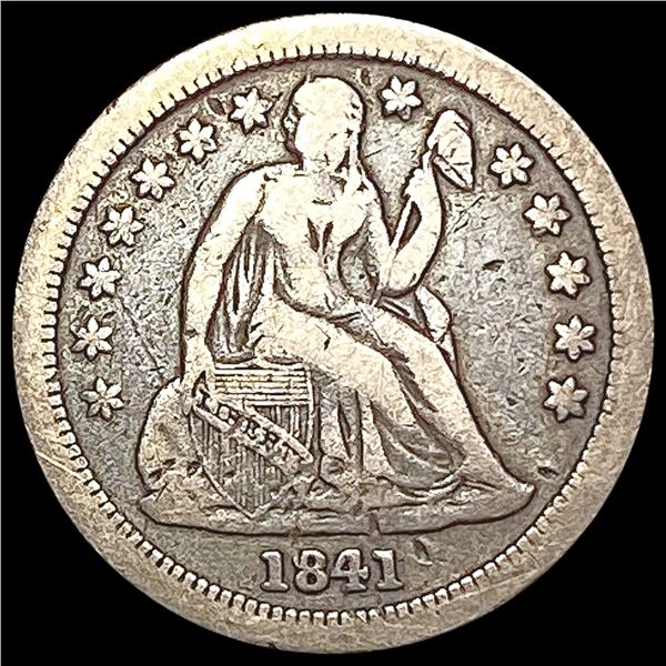 1841-O Seated Liberty Dime LIGHTLY CIRCULATED