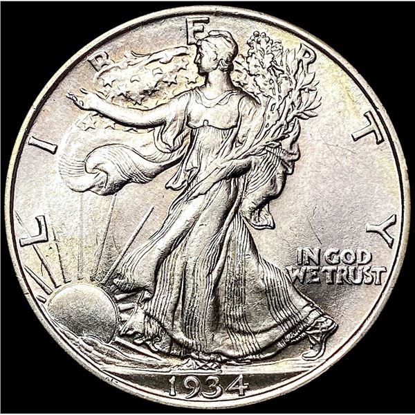 1934 Walking Liberty Half Dollar CLOSELY UNCIRCULATED