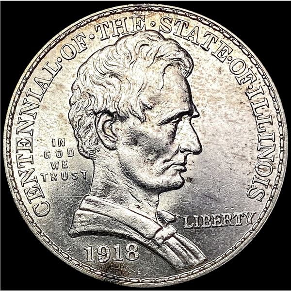 1918 Illinois Half Dollar UNCIRCULATED