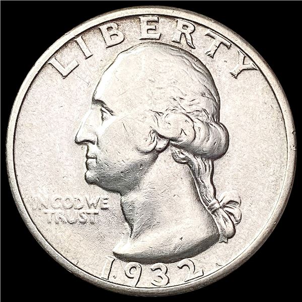 1932-S Washington Silver Quarter CLOSELY UNCIRCULATED