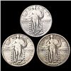 Image 1 : [3]1924-1930 Standing Liberty Quarter HIGH GRADE