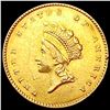 Image 1 : 1855 Rare Gold Dollar CLOSELY UNCIRCULATED