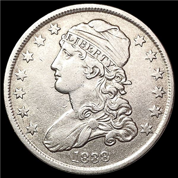 1838 Capped Bust Quarter CHOICE AU