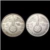 Image 2 : [2]1938-D & 1939-F Germany 5 Mark  HIGH GRADE