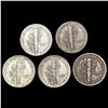 Image 2 : [5]1918-1939 Mercury Dime HIGH GRADE