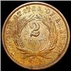 Image 2 : 1864 Lg. Motto Two Cent Piece UNCIRCULATED