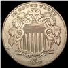 Image 1 : 1870 Shield Nickel CLOSELY UNCIRCULATED