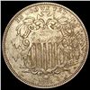 Image 1 : 1866 Rays Shield Nickel LIGHTLY CIRCULATED