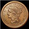 Image 1 : 1856 Braided Hair Large Cent CLOSELY UNCIRCULATED