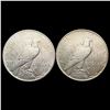 Image 2 : [2]1935 Silver Peace Dollar CLOSELY UNCIRCULATED