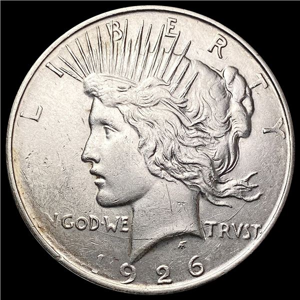 1926-D Silver Peace Dollar CLOSELY UNCIRCULATED