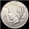 Image 1 : 1927-D Silver Peace Dollar NEARLY UNCIRCULATED