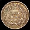 Image 2 : 1861/ 0 Seated Liberty Half Dime NEARLY UNCIRCULATED