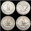 Image 2 : [4]1917-1938 U.S. Quarter Dollars HIGH GRADE