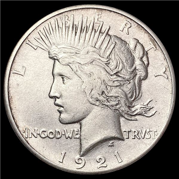 1921 Silver Peace Dollar CLOSELY UNCIRCULATED