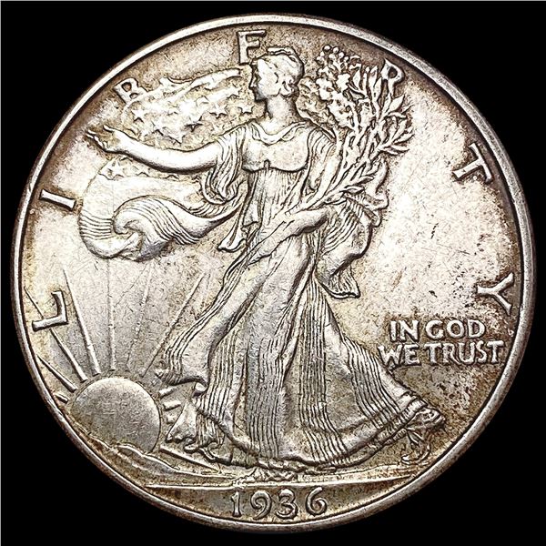 1936-D Walking Liberty Half Dollar CLOSELY UNCIRCULATED