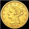 Image 1 : 1853 $2.50 Gold Quarter Eagle CLOSELY UNCIRCULATED