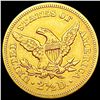 Image 2 : 1853 $2.50 Gold Quarter Eagle CLOSELY UNCIRCULATED