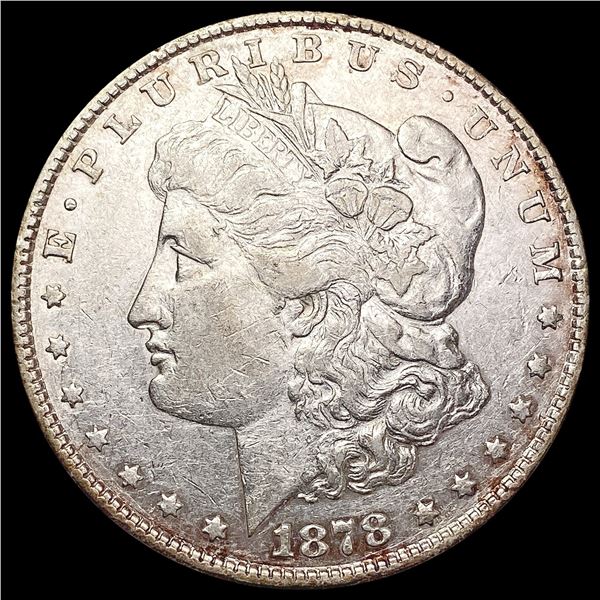 1878 8TF Morgan Silver Dollar CLOSELY UNCIRCULATED