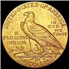 Image 2 : 1909 $2.50 Gold Quarter Eagle CLOSELY UNCIRCULATED