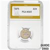 Image 1 : 1875 Nickel Three Cent PGA MS65